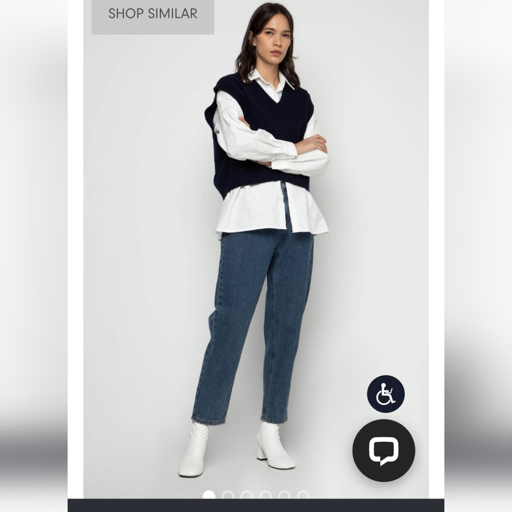Oak+Fort Straight Leg Jeans